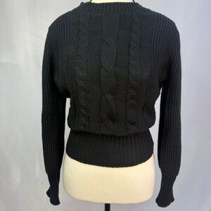 SHEIN Black Mock Neck Sweater – Size Small